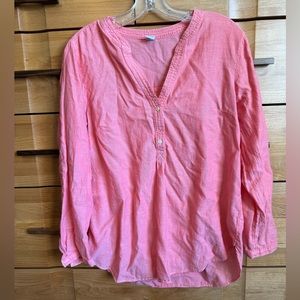 Coral Blouse